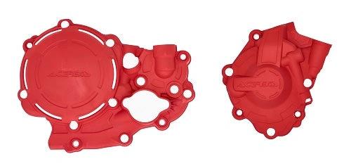 Acerbis X - Power motorblok beschermers Rood Honda CRF 250R 2018 - & CRF 250RX/300RX 2019 - MxProStoreParts