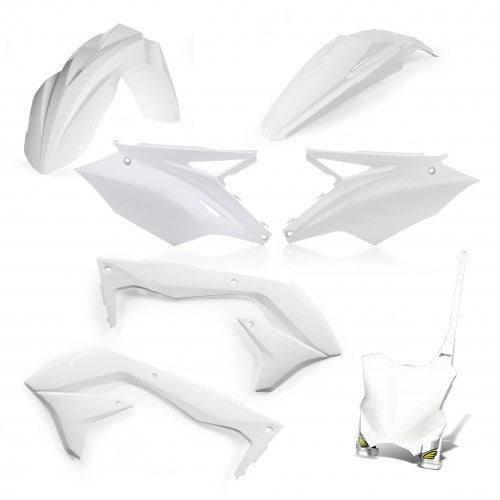 Cycra plastic kit Wit Kawasaki KX 450F 2018
