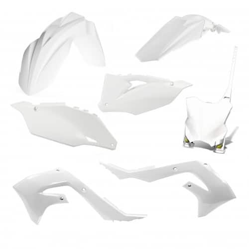 Cycra plastic kit Wit Kawasaki KX 250F 2021-2024 & KX 450F 2019-2023