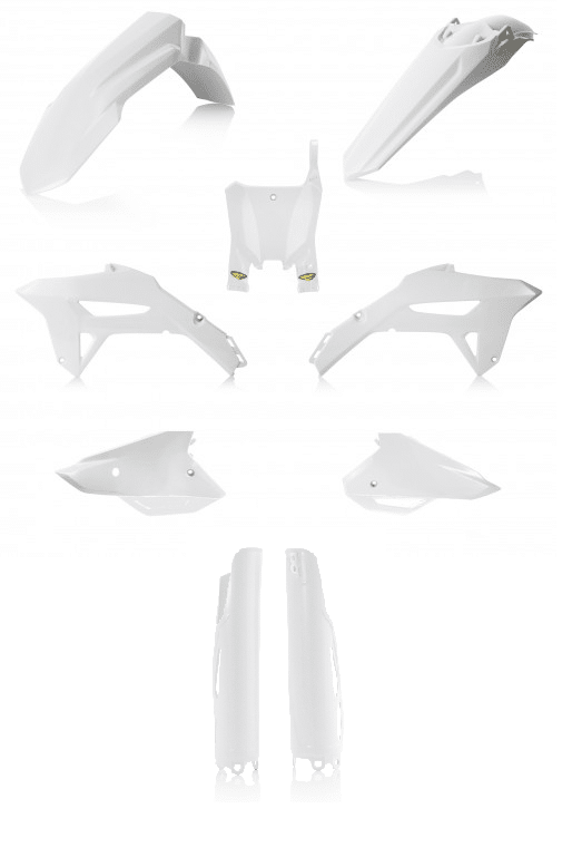 Cycra plastic kit Wit Honda CRF 250R 2022-2024 & CRF 450R 2021-2024