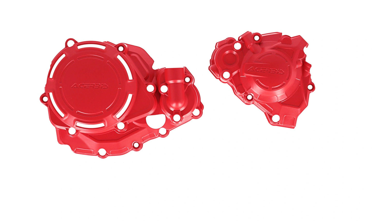 Acerbis X - Power motorblok beschermers Rood Honda CRF 450R/RX 2021 - MxProStoreParts