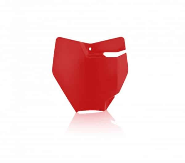 Acerbis voornummerplaat Rood KTM SX 65 16- & Gas Gas MC 65 2021