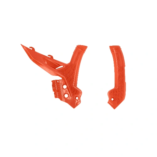 Acerbis X - Grip frame beschermers oranje KTM SX 125/250/300 2023 - & SX - F 250/350/450 2023 - & EXC/EXC - F 150/250/300/350/450/500 2024 - MxProStoreParts
