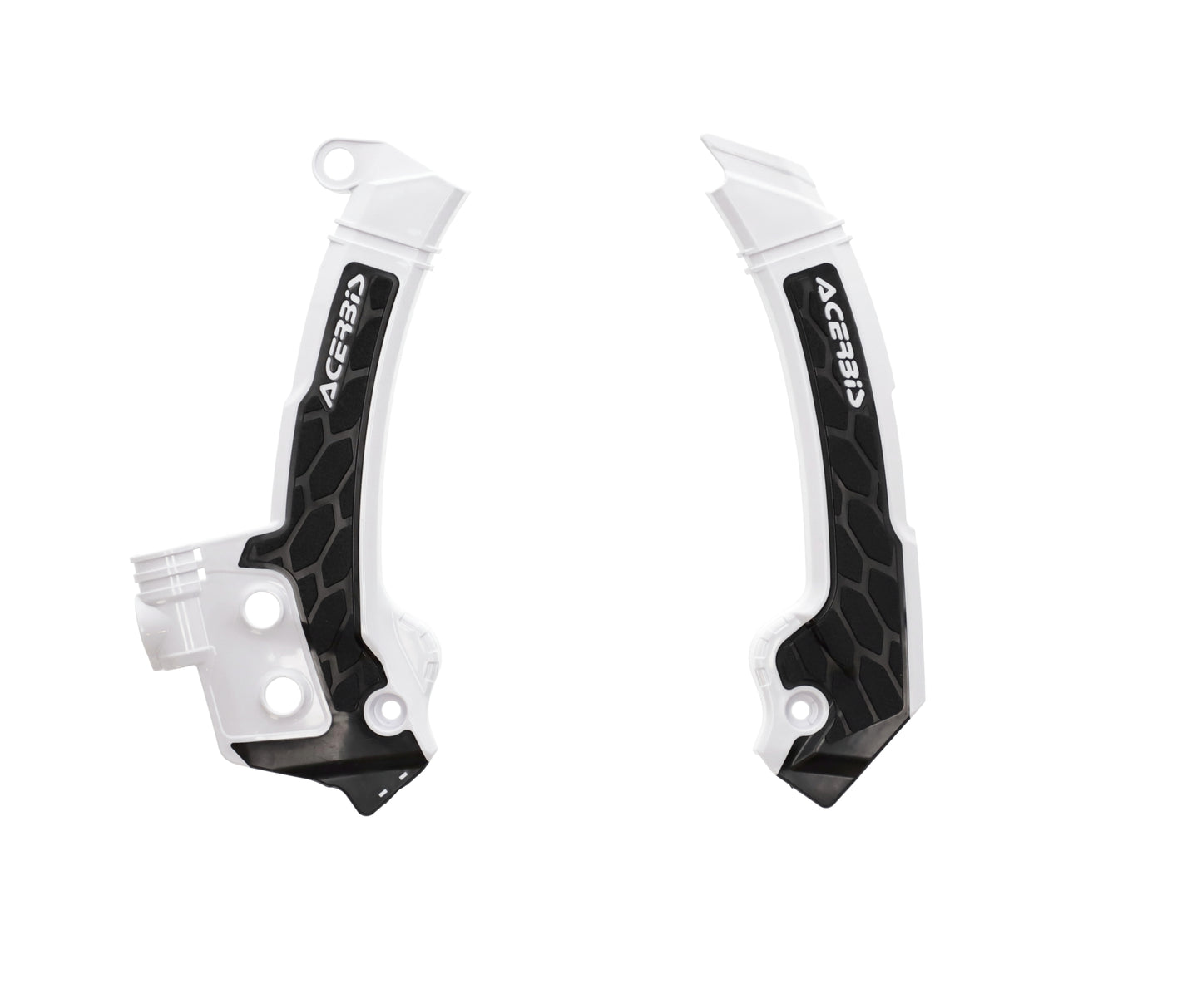 Acerbis X-Grip frame beschermers Zwart / Wit Husqvarna TC 125/250 2023- & FC 250/350/450 2023- & TE 150i/250i/300i 2024- & FE 250/350/450/501 2024-