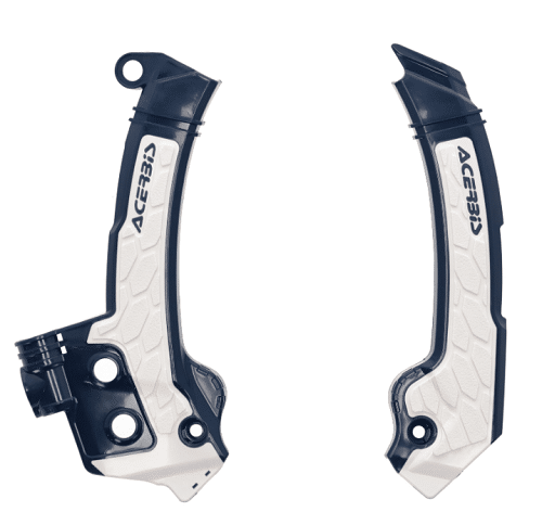 Acerbis X-Grip frame beschermers Blauw / Zwart Husqvarna TC 125/250 2023- & FC 250/350/450 2023- & TE 150i/250i/300i 2024- & FE 250/350/450/501 2024-