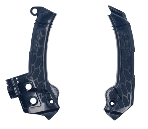 Acerbis X - Grip frame beschermers Blauw Husqvarna TC 125/250 2023 - & FC 250/350/450 2023 - & TE 150i/250i/300i 2024 - & FE 250/350/450/501 2024 - MxProStoreParts