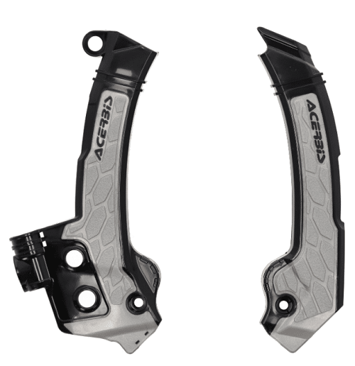 Acerbis X-Grip frame beschermers Zwart / Grijs Husqvarna TC 125/250 2023- & FC 250/350/450 2023- & TE 150i/250i/300i 2024- & FE 250/350/450/501 2024-