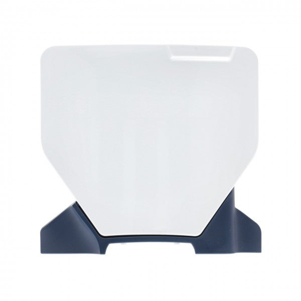Acerbis front license plate complete OEM / White-Blue Husqvarna TC/FC 125/250/350/450 2023-