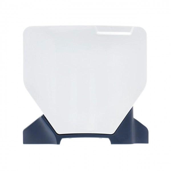 Acerbis Vornummerplatte komplett OEM / Weiß - Blau Husqvarna TC/FC 125/250/350/450 2023 - MxProStoreParts