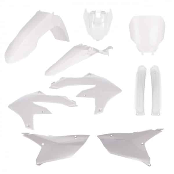 Acerbis plastic kit Wit Yamaha YZ 250F 2024- & YZ 450F 2023- ( geen helder wit )