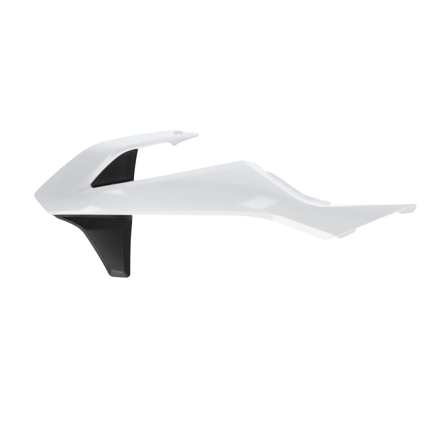 Acerbis Radiator Covers White / Black KTM SX 50 2016- & SX-E 3 2023- & SX-E 5 2020- & Gas Gas MC 50 2021- & MC-E 5 2021-