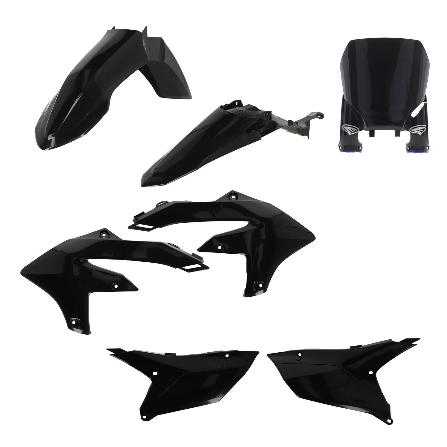 Cycra Kunststoffkit Schwarz Yamaha YZ 250F 2024 - und YZ 450F 2023 - MxProStoreParts