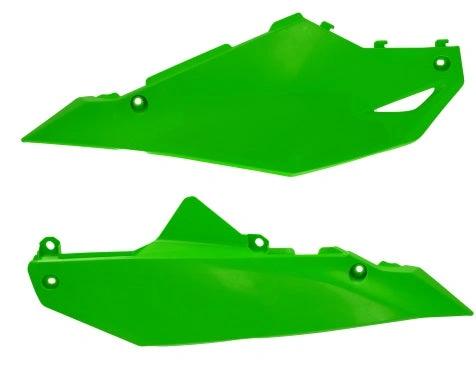 Cycra Seitenkennzeichen Grün Kawasaki KX 250 2025 & KX 450 2024 - MxProStoreParts
