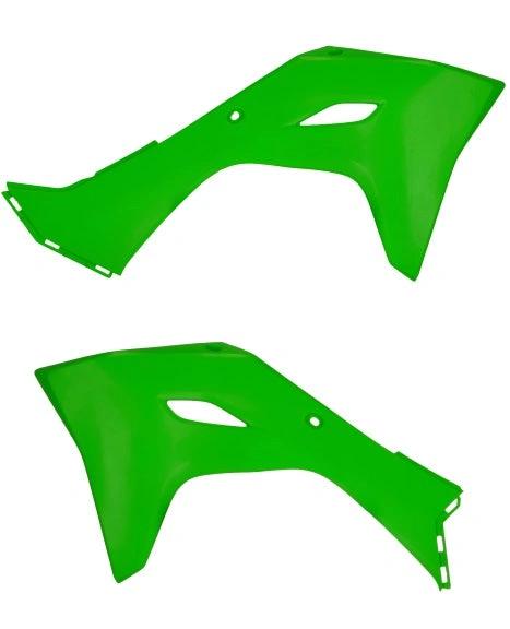 Cycra Radiatorkappen Grün Kawasaki KX 250 2025 & KX 450 2024 - MxProStoreParts