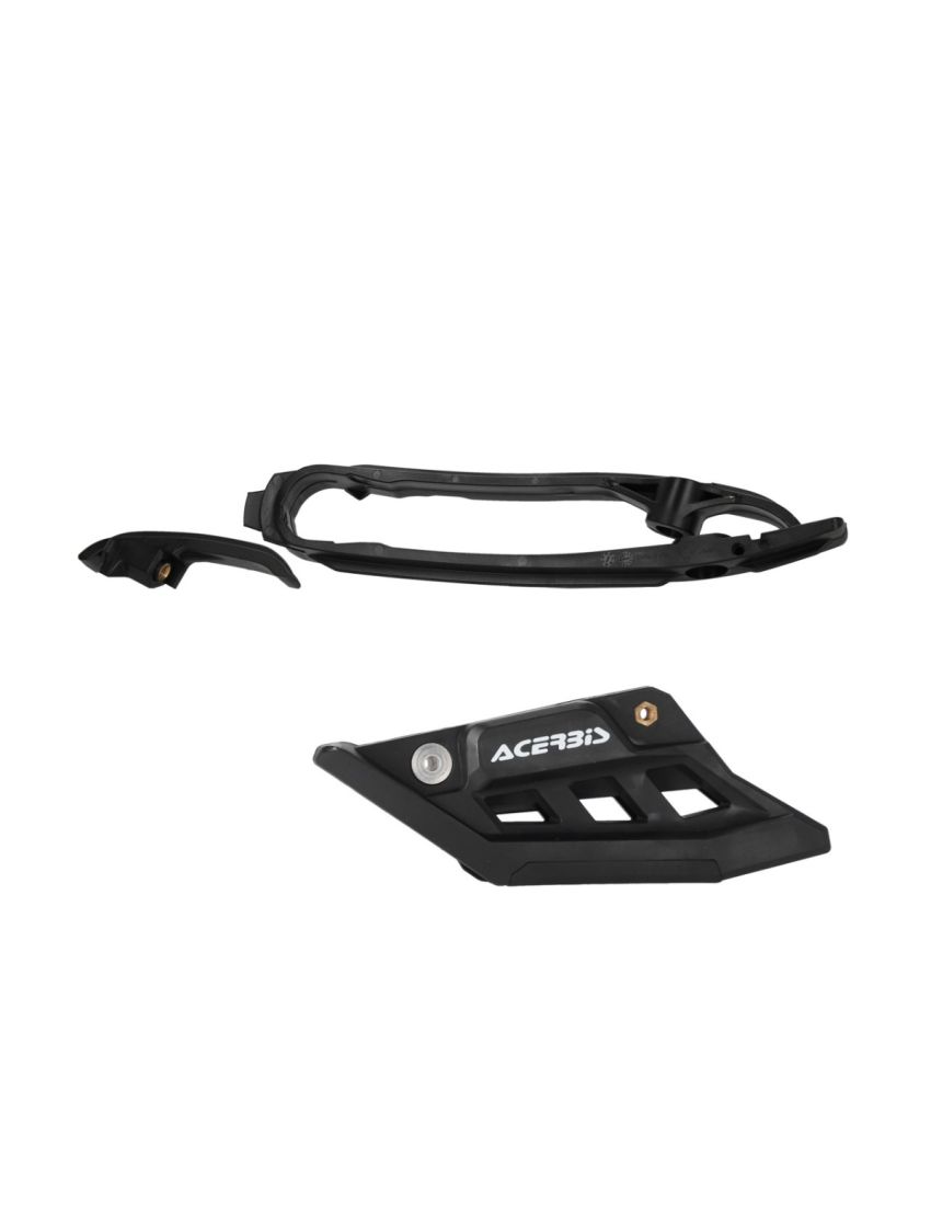 Acerbis kettingblok Zwart + achterbrug geleider KTM SX 125/150/250/300 2023- & SX-F 250/350/450 2023- & Husqvarna TC/FC 125/250/350/450 2023- & Gas Gas MC/MC-F 125/250/350/450 2024-