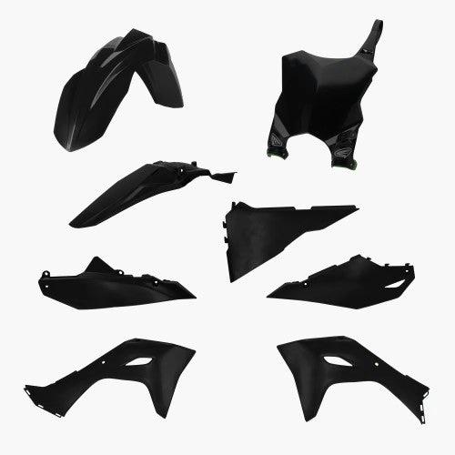 Cycra Kunststoff-Set Schwarz Kawasaki KX 250 2025 und KX 450 2024 - MxProStoreParts