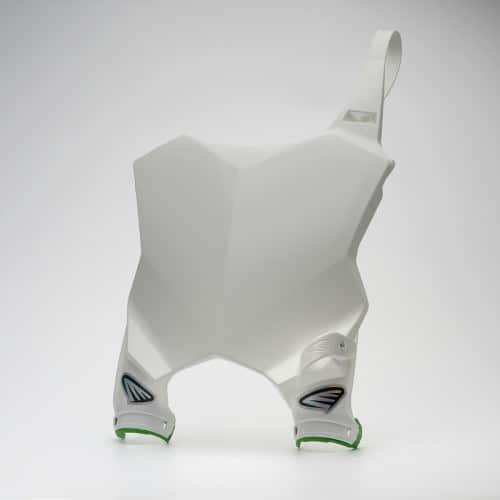 Cycra Stadium voornummerplaat Wit Kawasaki KX 250F 2025- & KX 450F 2024- - MxProStoreParts