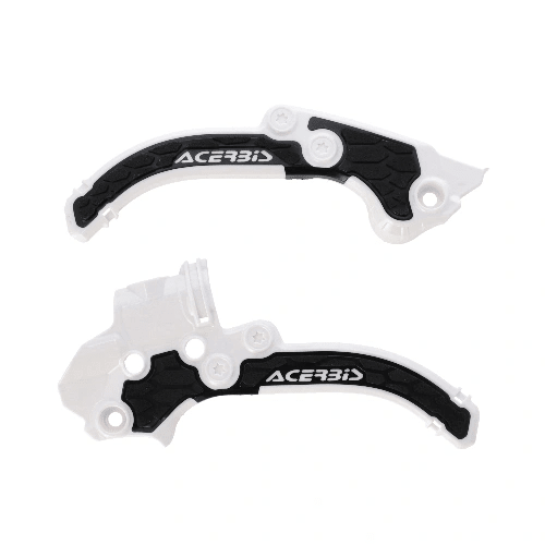 Acerbis X-Grip Rahmenschützer weiß/schwarz für KTM SX 50 2024 - Husqvarna TC 50 2024 - Gas Gas MC 50 2024 - MxProStoreParts