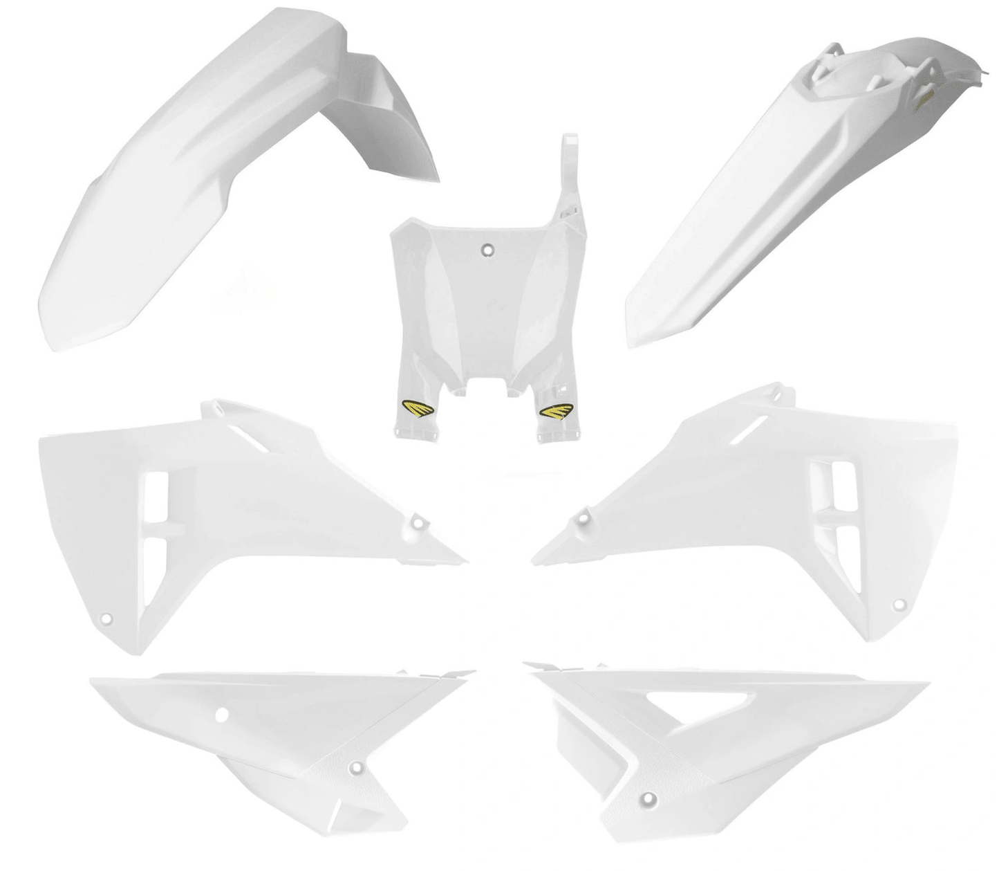 Cycra Kunststoff-Set Weiß Honda CRF 250R 2025 und CRF 450R 2025 - MxProStoreParts