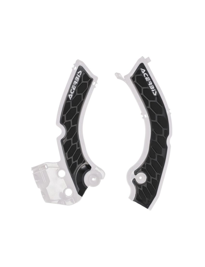 Acerbis X-Grip frame beschermers wit / zwart Triumph TF 250X 2024- & TF 450RX 2024-