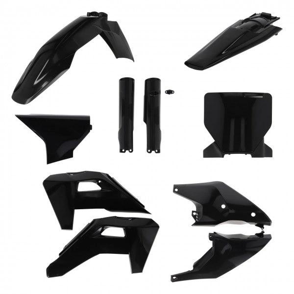 UFO Kunststoff-Kit Schwarz Husqvarna TC/FC 125/250/350/450 2025 - (Voll-Kit) - MxProStoreParts