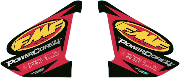 FMF demper sticker FMF Powercore 4 ( dual sticker )