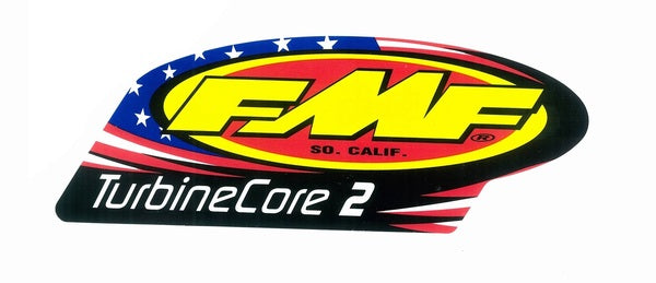 FMF demper sticker Turbinecore 2