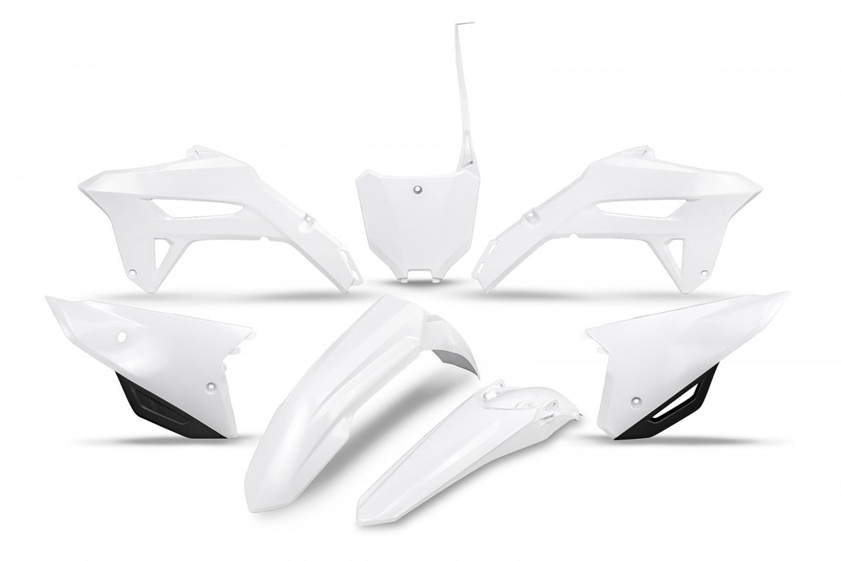 UFO Plastic kit 5-parts White 041 CRF250R 22-24- CRF450R 21-24