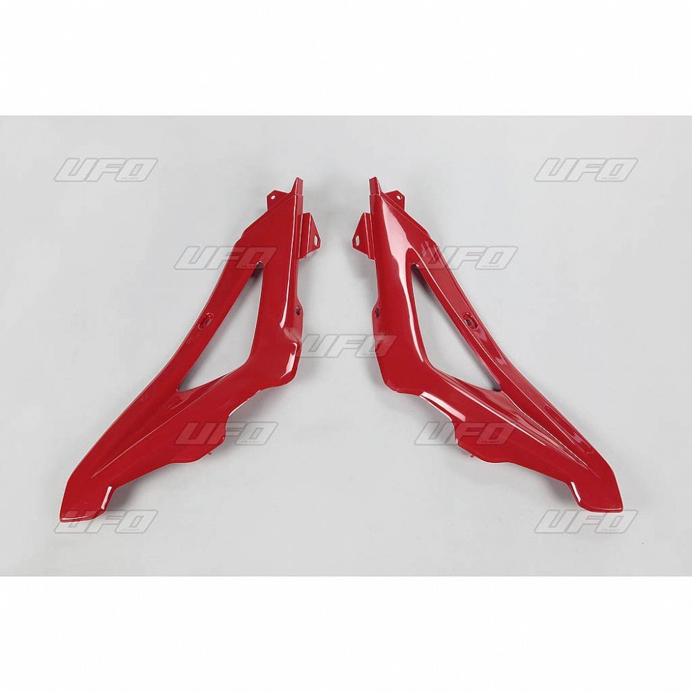 UFO Radiator shrouds upper CR/WR250 09-TC250 09- Red 062 - MxProStoreParts