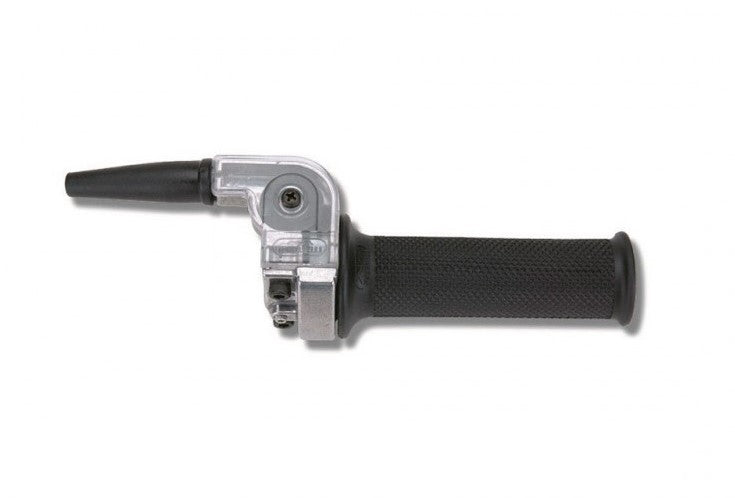 Domino Trial/Vintage/Scooter Gashendel Zwart met handvaten ( 1127 zwart ) - MxProStoreParts