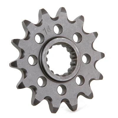 Prox Vorwärtsritzel mit 14 Zähnen und Modderrillen für Gas Gas EC 250F & EC 300F, Yamaha YZ 125 & YZ 250F & WR 250F, Fantic XX/XE 125 - MxProStoreParts