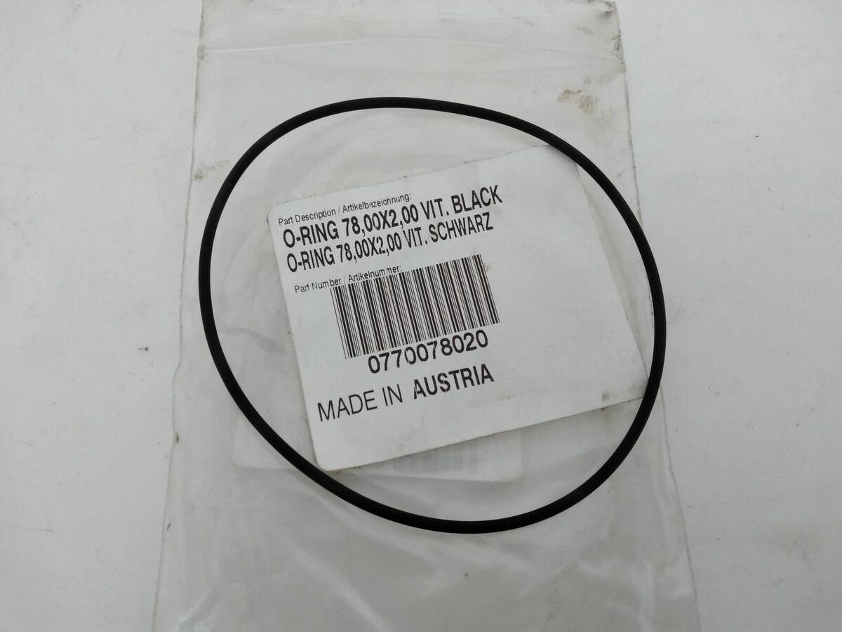 KTM/Husqvarna/Gas Gas OEM 0770078020 O-Ring 78,00x2,00 Viton Schwarz - MxProStoreParts