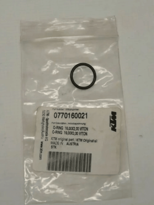 KTM/Husqvarna/Gas Gas OEM O - RING 16,00X2,00 VITON 0770160021 - MxProStoreParts
