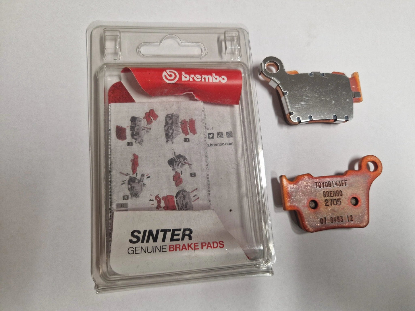 Brembo Hinterbremsbeläge Sinter (OEM KTM) - MxProStoreParts