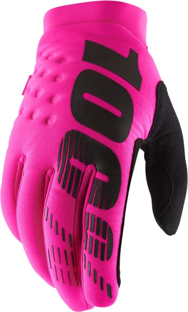 100% Brisker crosshandschoenen roze/zwart