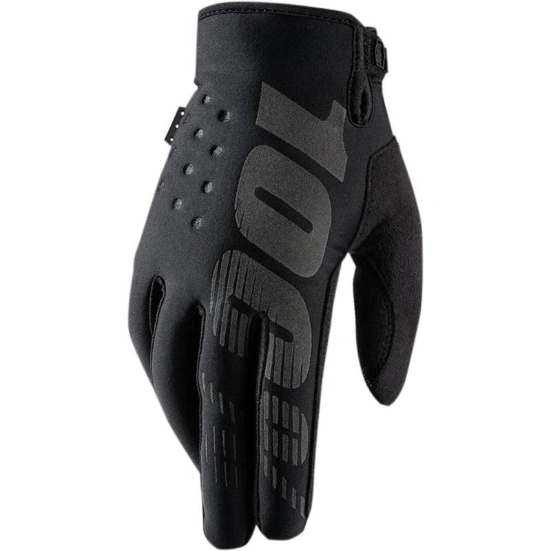 100% Maat M koud weer handschoenen Brisker zwart - MxProStoreParts