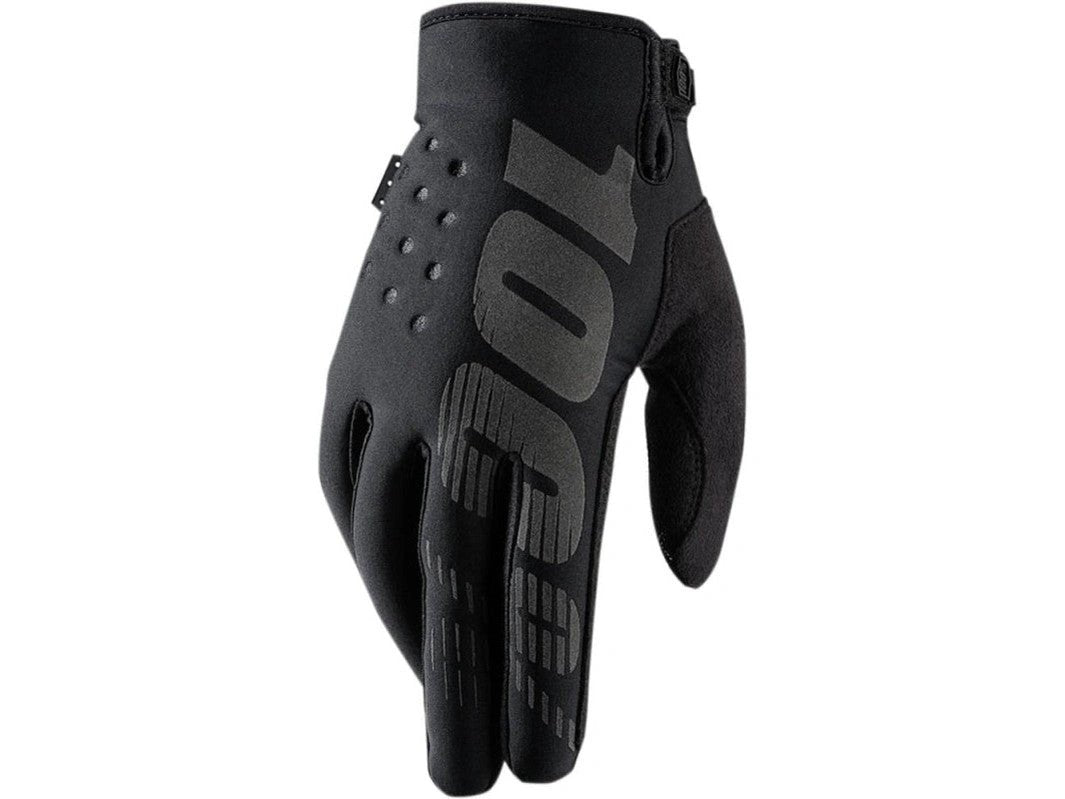 100% Maat L koud weer handschoenen Brisker zwart - MxProStoreParts