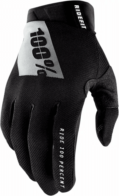 100% Handschuhe Ridefit Schwarz Größe XXL - MxProStoreParts