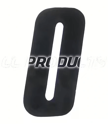CC Products Aufkleber-Nummer 0 Schwarz 11 cm hoch (pro Stück) Nummer 0 - MxProStoreParts