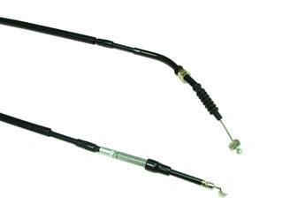 Sixty5 clutch cables for KX 450F 2009, pair in black with metal fittings