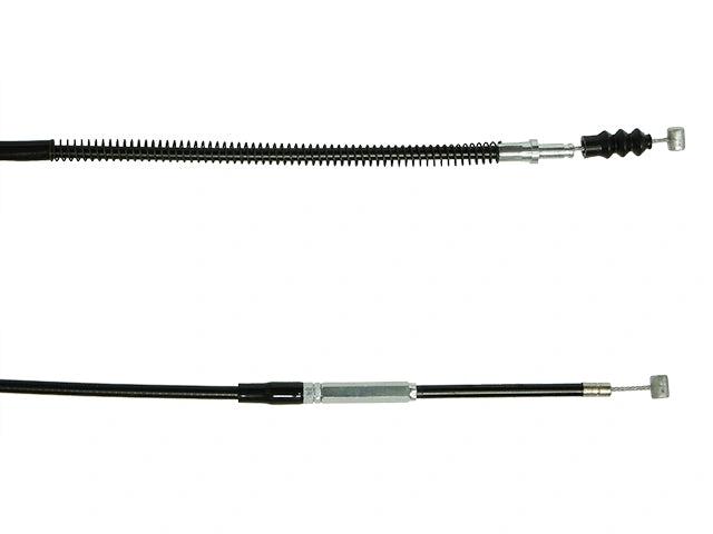 Sixty5 clutch cables RM 80, 1990-2001; two black cables with metal fittings.
