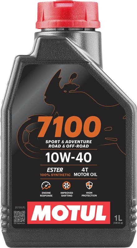 MOTUL 7100 4T Motorenöl - 10W40 1 Liter 100% synthetisch - MxProStoreParts