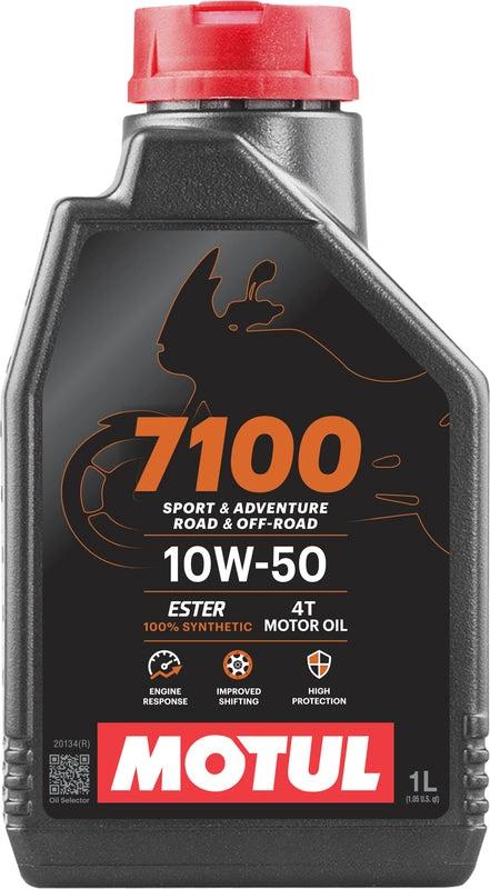 Motul 7100 4T 10W50 100% Synthetisch 1 Liter - MxProStoreParts