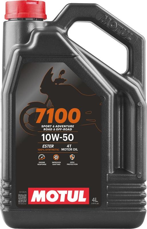 Motul 7100 4T 10W50 100% Synthetisch 4 liter - MxProStoreParts