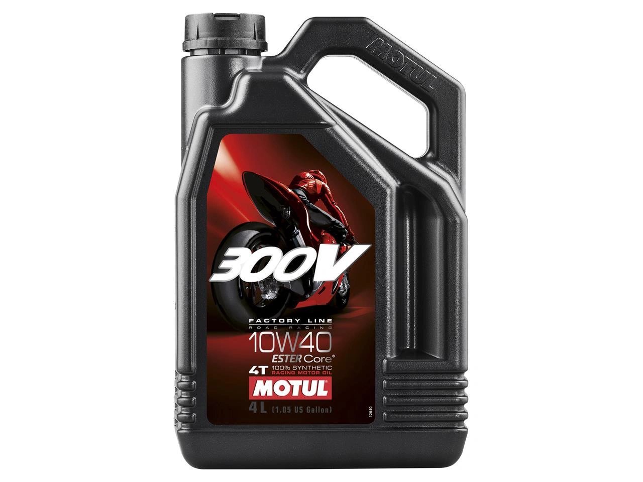 Motul 300V 10W40 Factory Line Straßenrennen 4T 4 Liter - MxProStoreParts