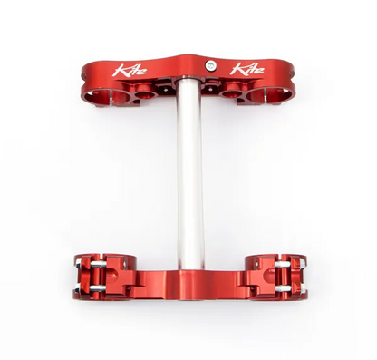 Kite MX kroonplaten Rood Offset 22mm Honda CRF 250R 2008-2009 & CRF 450R 2008