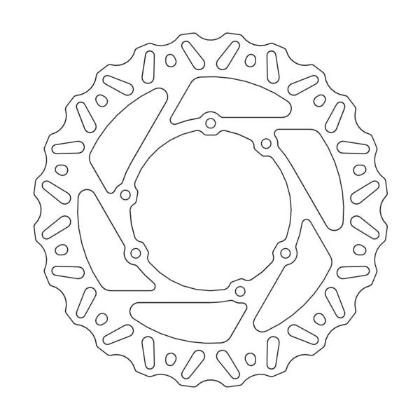 Moto Master Nitro front brake disc ( 240mm ) Honda CR 125R 95-07 & CR 250R 05-07 & CRF 250R 04-14 & CRF 450R 02-14 & Front/rear disc Sur-Ron Ultra bee