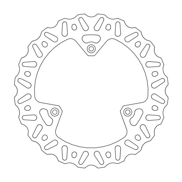 Moto Master Nitro front brake disc (220mm) RM 85 2005- / YZ 80 93-01 / YZ 85 02-