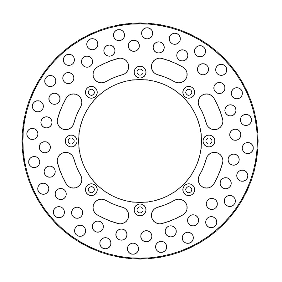 Moto Master Vintage front brake disc (250mm) Kawasaki KX 125/250/500 85-88