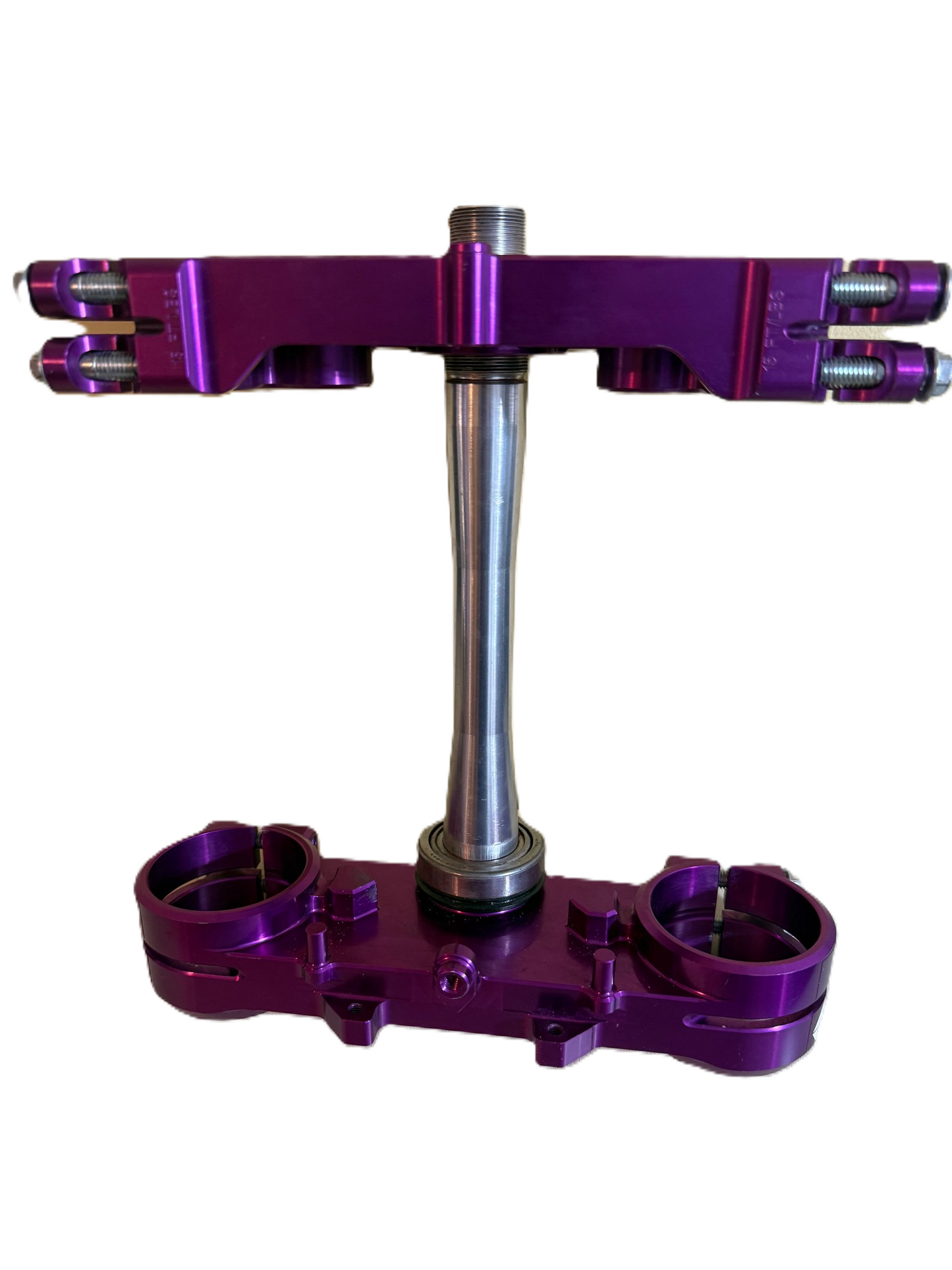 Kite MX kroonplaten Paars Offset 21mm Fantic XXF 250/450 2021- & Yamaha YZ 250F 2012-2023 & YZ 450F 2010-2015